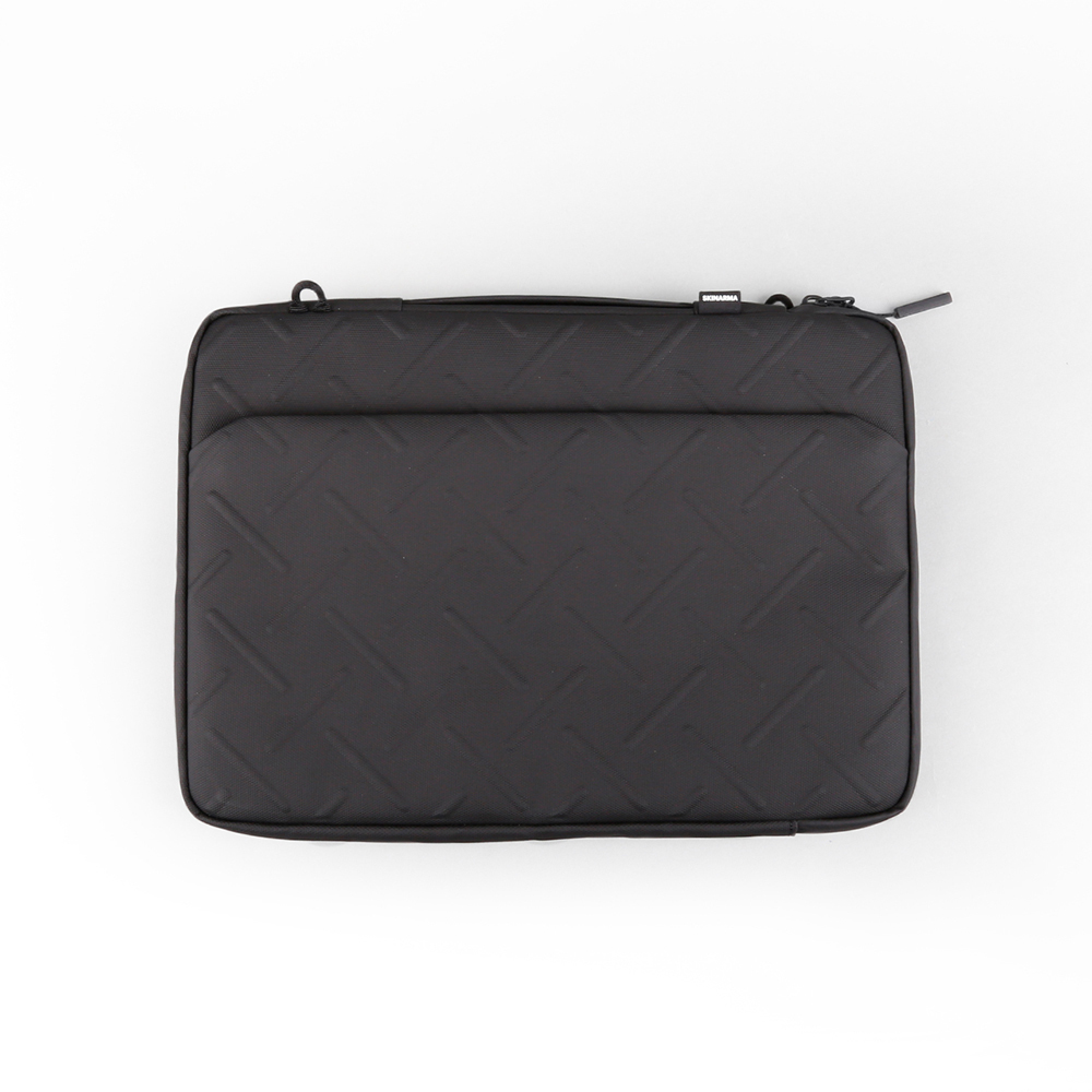 Skinarma Juno 14 inç Uyumlu Cross-Hatch Desenli Naylon Çapraz Vücut Laptop Çantası - 2