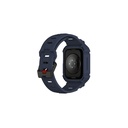 Apple Watch 44 mm Skinarma Mecha 2in1 TPU Kasa Koruyucu + Silikon Kordon - 5