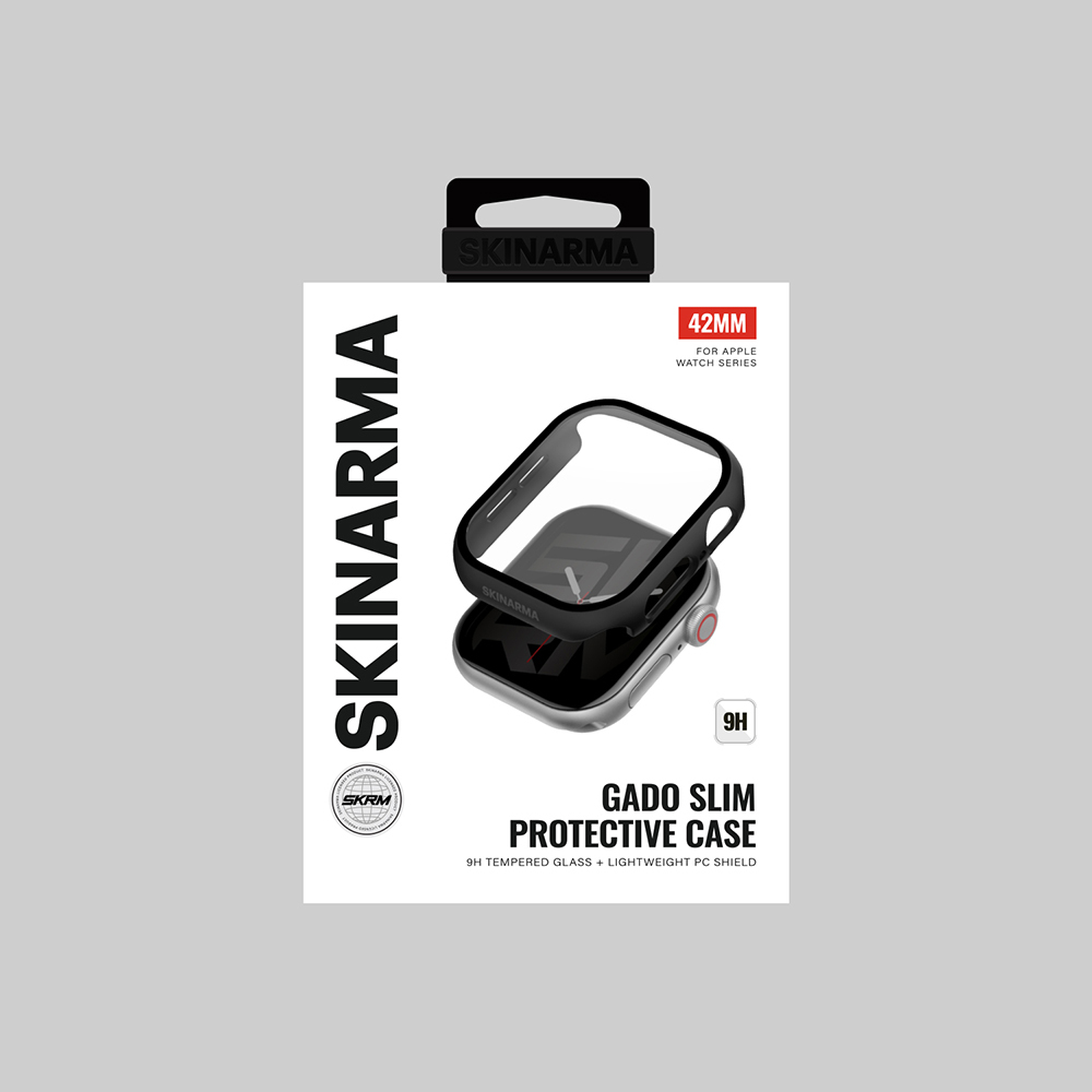 Apple Watch 10 42mm SkinArma Gado Sert Silikon Kasa ve Ekran Koruyucu - 2