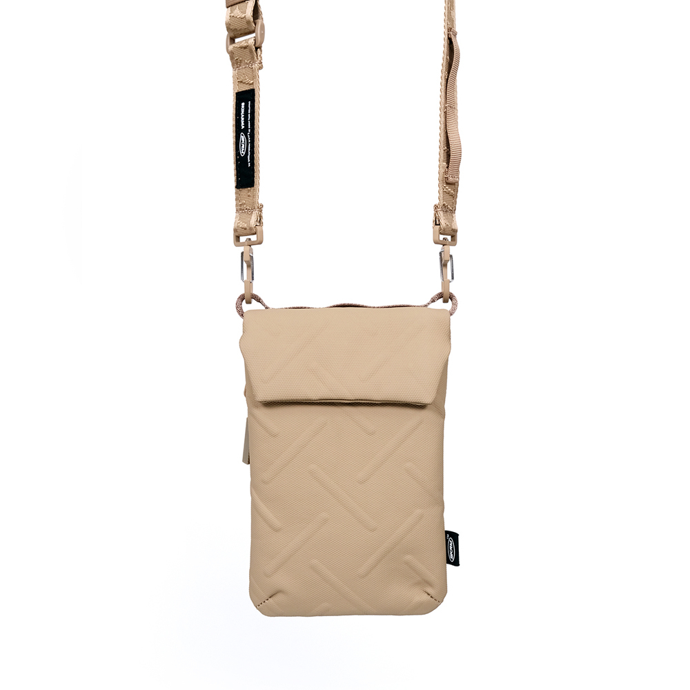 Skinarma Sling Pouch Juno Cross-Hatch Desenli Naylon Scout Boyun Askı Kayışlı Çapraz Vücut Çantası - 4