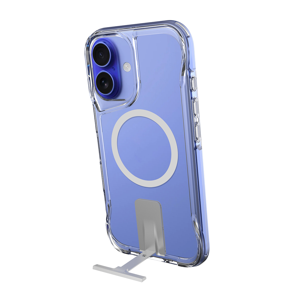 Apple iPhone 16 Uyumlu Kılıf Magsafe Şarj Özellikli Zore T-Max Standlı Kapak - 2