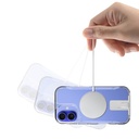 Apple iPhone 16 Uyumlu Kılıf Magsafe Şarj Özellikli Zore T-Max Standlı Kapak - 5