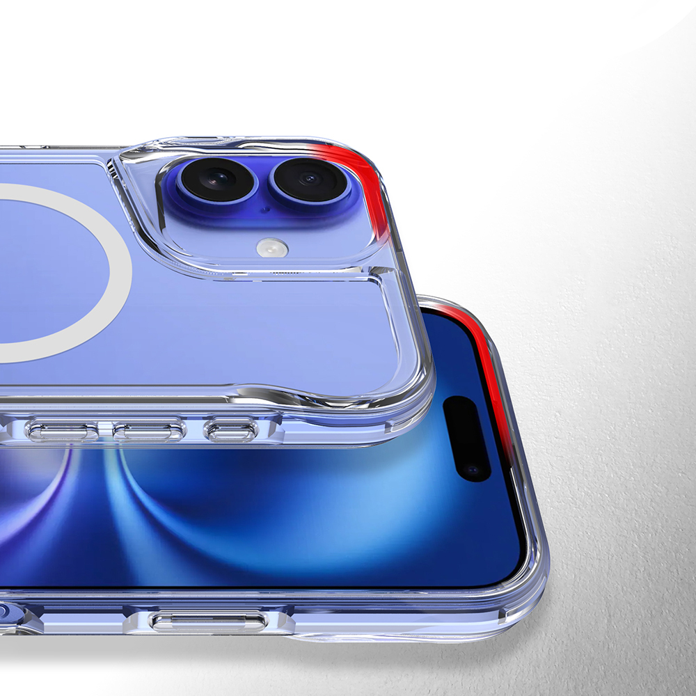 Apple iPhone 16 Uyumlu Kılıf Magsafe Şarj Özellikli Zore T-Max Standlı Kapak - 7