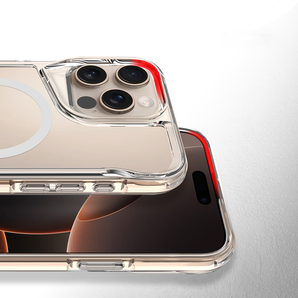 Apple iPhone 16 Pro Uyumlu Kılıf Magsafe Şarj Özellikli Zore T-Max Standlı Kapak - 7