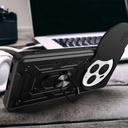 Honor Magic 6 Pro Uyumlu Kılıf Magnetik Standlı Kamera Korumalı Zore Sürgülü Vega Kapak - 6