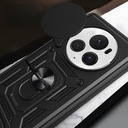 Honor Magic 6 Pro Uyumlu Kılıf Magnetik Standlı Kamera Korumalı Zore Sürgülü Vega Kapak - 7