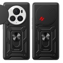 Honor Magic 6 Pro Uyumlu Kılıf Magnetik Standlı Kamera Korumalı Zore Sürgülü Vega Kapak - 9