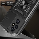 Honor 200 Pro Kılıf Magnetik Standlı Kamera Korumalı Zore Sürgülü Vega Kapak - 2