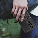 Honor 200 Pro Kılıf Magnetik Standlı Kamera Korumalı Zore Sürgülü Vega Kapak - 8