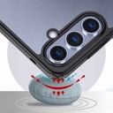 Samsung Galaxy S25 Uyumlu Kılıf Kamera Korumalı Şeffaf Arka Yüzey Zore New Roll Kapak - 2