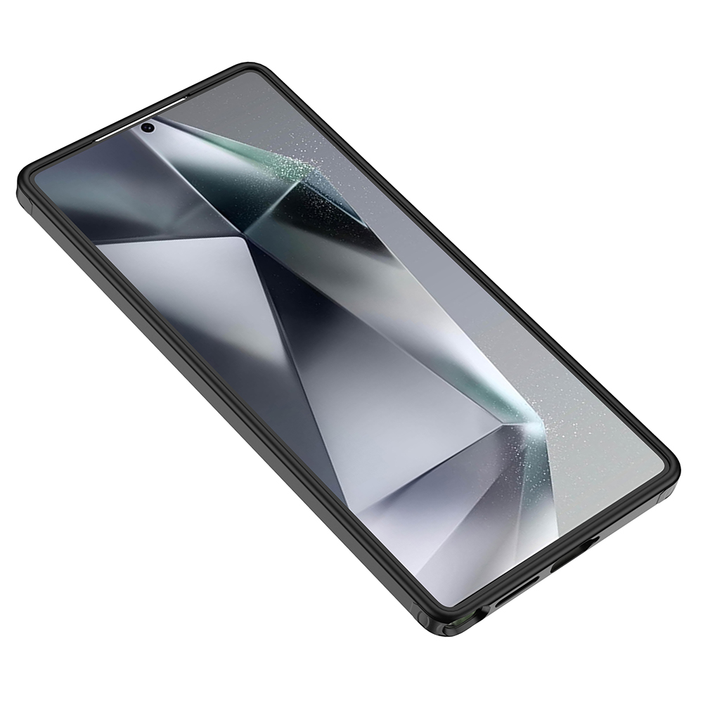 Samsung Galaxy S25 Uyumlu Ultra Kılıf Kamera Korumalı Şeffaf Arka Yüzey Zore New Roll Kapak - 3