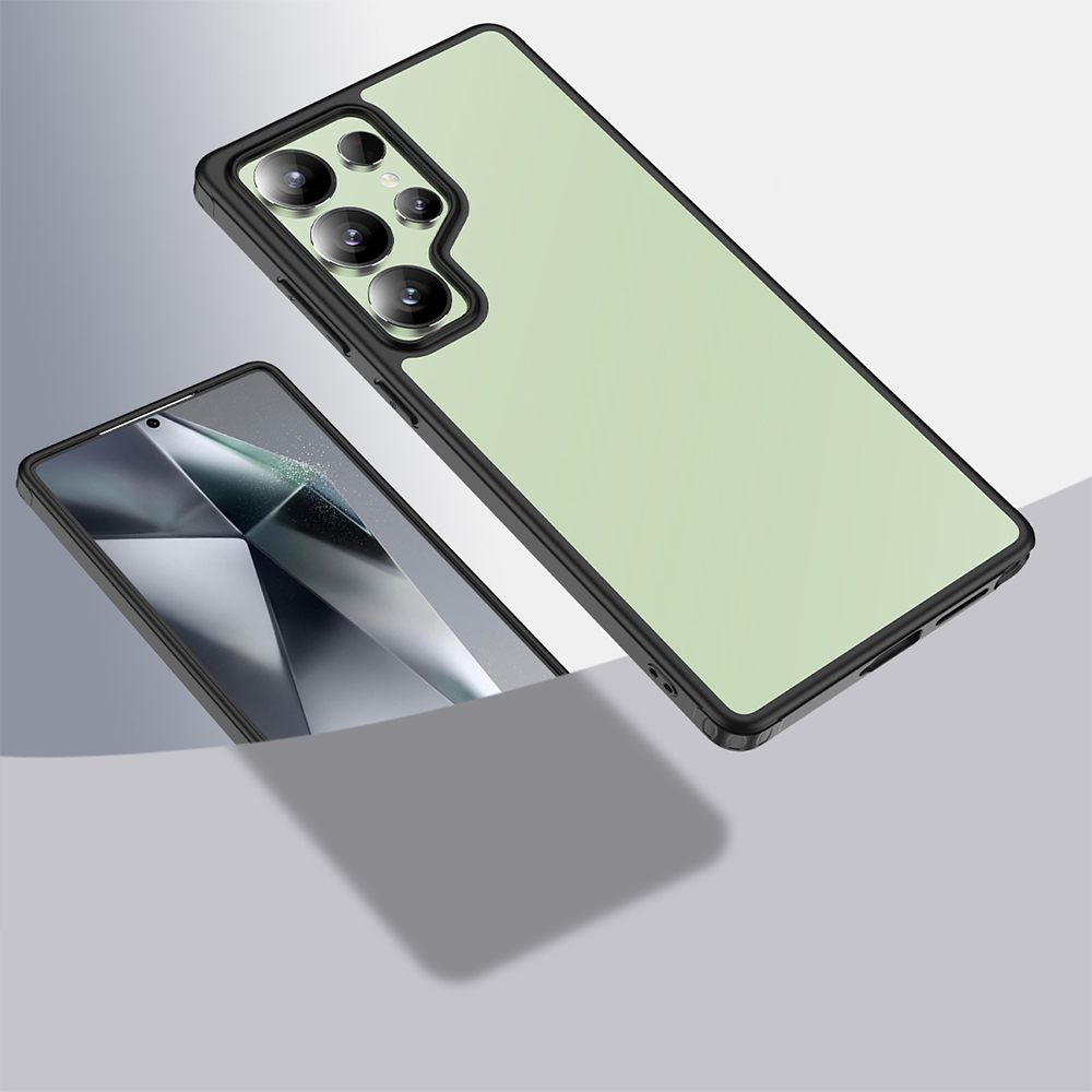 Samsung Galaxy S25 Uyumlu Ultra Kılıf Kamera Korumalı Şeffaf Arka Yüzey Zore New Roll Kapak - 6