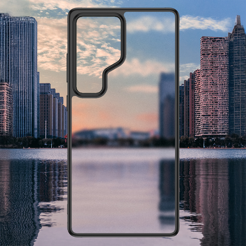 Samsung Galaxy S25 Uyumlu Ultra Kılıf Kamera Korumalı Şeffaf Arka Yüzey Zore New Roll Kapak - 7