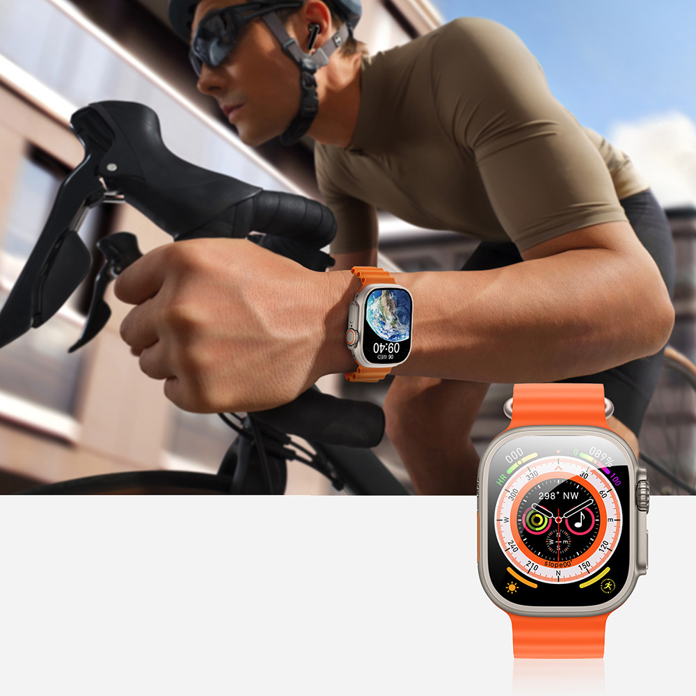 Wiwu SW01 Ultra Lite İOS ve Android Uyumlu Akıllı Saat - 10