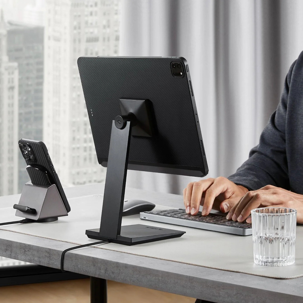 Apple iPad Pro 11 2020 Uyumlu (2.Nesil) Kılıf Aramid Fiber Pitaka Ultra-Slim Classic Serisi Tablet Kapak - 9