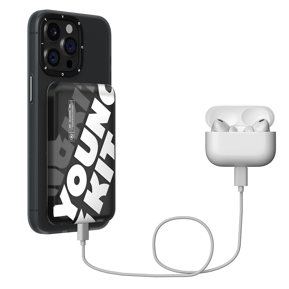 Youngkit APE Hızlı Şarj Özellikli Wireless Powerbank 15W 5000mAh - 7