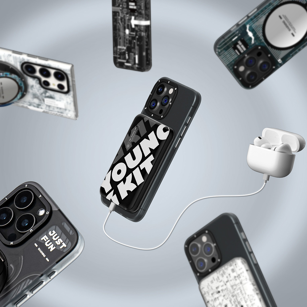 Youngkit APE Hızlı Şarj Özellikli Wireless Powerbank 15W 5000mAh - 9