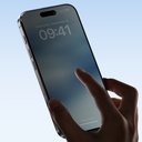 Apple iPhone 16 Pro Uyumlu Benks Ultra İnce Kenarlı Privacy Hayalet Ekran Koruyucu + Kolay Uygulama Aparatlı - 6