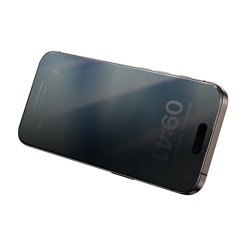 Apple iPhone 16 Pro Max Uyumlu Benks Ultra İnce Kenarlı Privacy Hayalet Ekran Koruyucu + Kolay Uygulama Aparatlı - 2