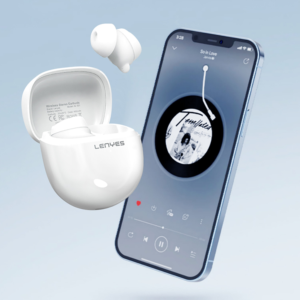 Lenyes Air 301 ACS Panoramic Surround Sound Kulak İçi Bluetooth v5.3 Kulaklık - 9