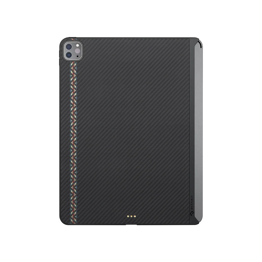 Apple iPad Pro 11 2021 Uyumlu (3.Nesil) Kılıf Aramid Fiber Pitaka Ultra-Slim Classic Serisi Tablet Kapak - 18