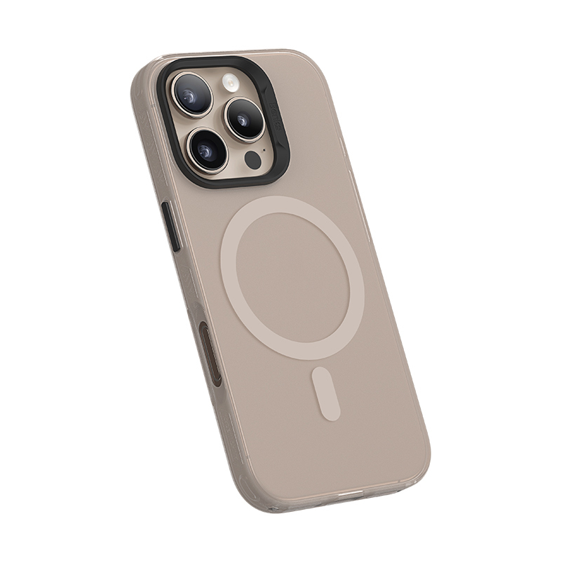 Apple iPhone 16 Pro Uyumlu Kılıf Magsafe Şarj Özellikli Yeni Seri Benks Lucid Armor Kapak - 1