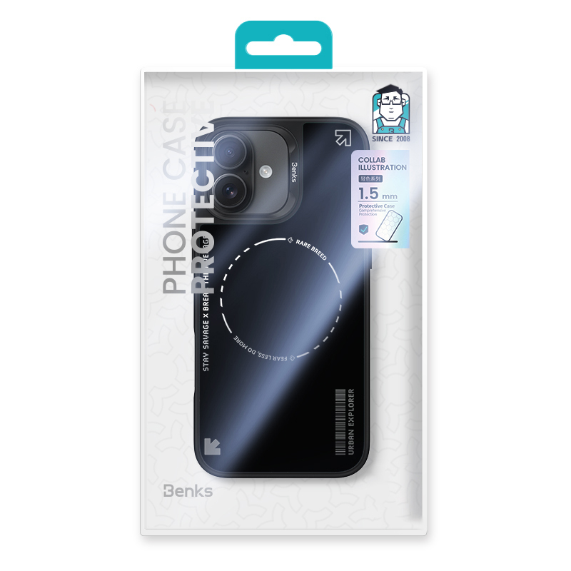 Apple iPhone 16 Uyumlu Kılıf Magsafe Şarj Özellikli Benks Dynamic Basis Kapak - 2