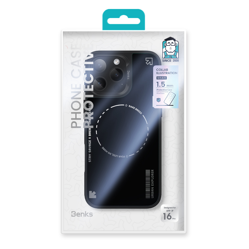 Apple iPhone 16 Pro Uyumlu Kılıf Magsafe Şarj Özellikli Benks Dynamic Basis Kapak - 4