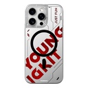 Apple iPhone 16 Pro Max Uyumlu Kılıf Magsafe Şarj Özellikli Airbagli Çift Katmanlı Youngkit Future Streamer Serisi Kapak - 2