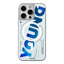 Apple iPhone 16 Pro Max Uyumlu Kılıf Magsafe Şarj Özellikli Airbagli Çift Katmanlı Youngkit Future Streamer Serisi Kapak - 3