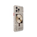 Apple iPhone 16 Pro Uyumlu Kılıf Magsafe Şarj Özellikli Disk Desenli Airbag Tasarımlı Skinarma Nova Kapak - 1