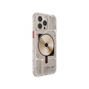 Apple iPhone 16 Pro Max Uyumlu Kılıf Magsafe Şarj Özellikli Disk Desenli Airbag Tasarımlı Skinarma Nova Kapak - 6