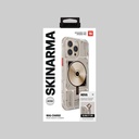 Apple iPhone 16 Pro Max Uyumlu Kılıf Magsafe Şarj Özellikli Disk Desenli Airbag Tasarımlı Skinarma Nova Kapak - 8