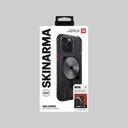 Apple iPhone 16 Pro Max Uyumlu Kılıf Magsafe Şarj Özellikli Disk Desenli Airbag Tasarımlı Skinarma Nova Kapak - 12