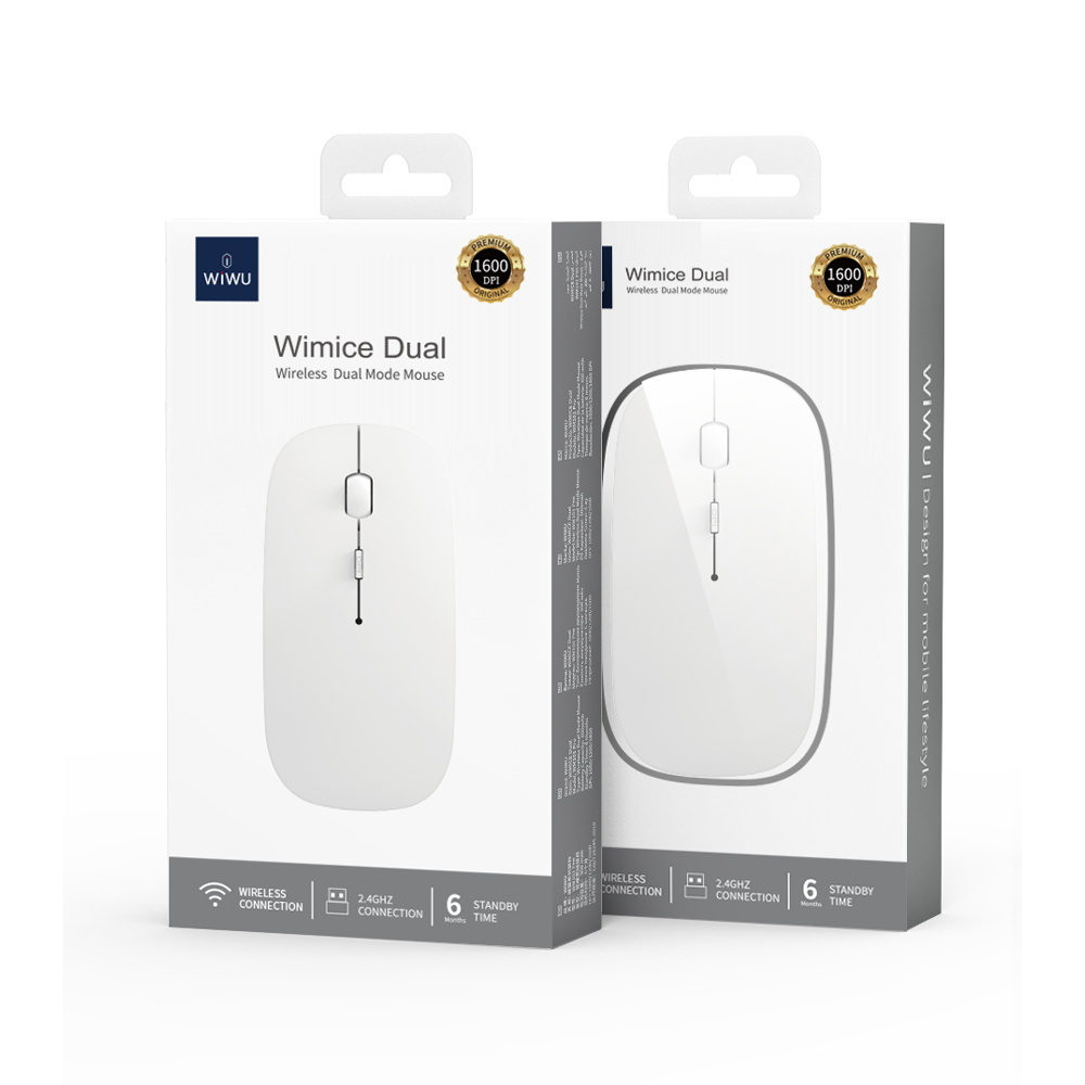 Wiwu Wimice Dual Serisi WM101 Pro Mouse 1600 DPI v5.3 - 7