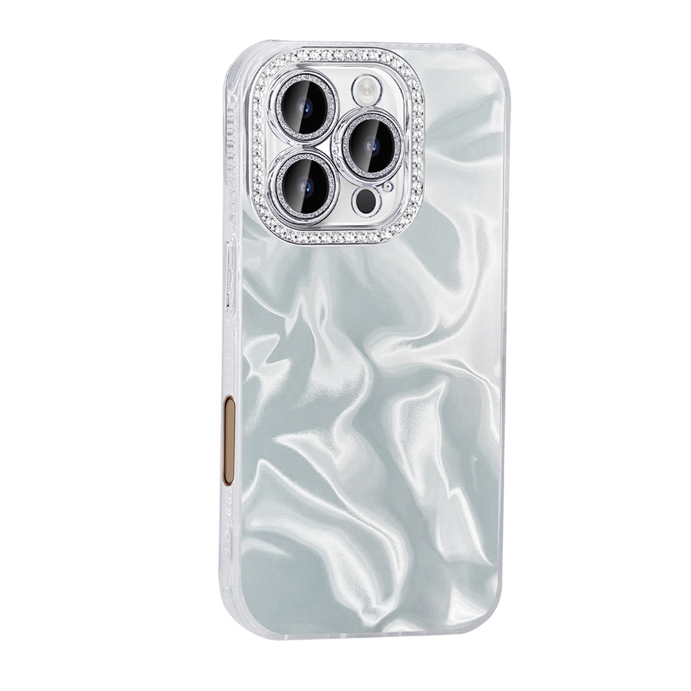 Apple iPhone 16 Pro Max Uyumlu Kılıf Airbagli Parlak Taş Detay Tasarımlı Zore Esila Kapak - 2