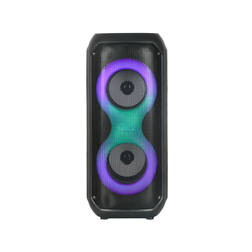 Zore GD-2413 FM Radyolu RGB TWS Çift 4 inç Stereo Bass Kablosuz Hoparlör - 3