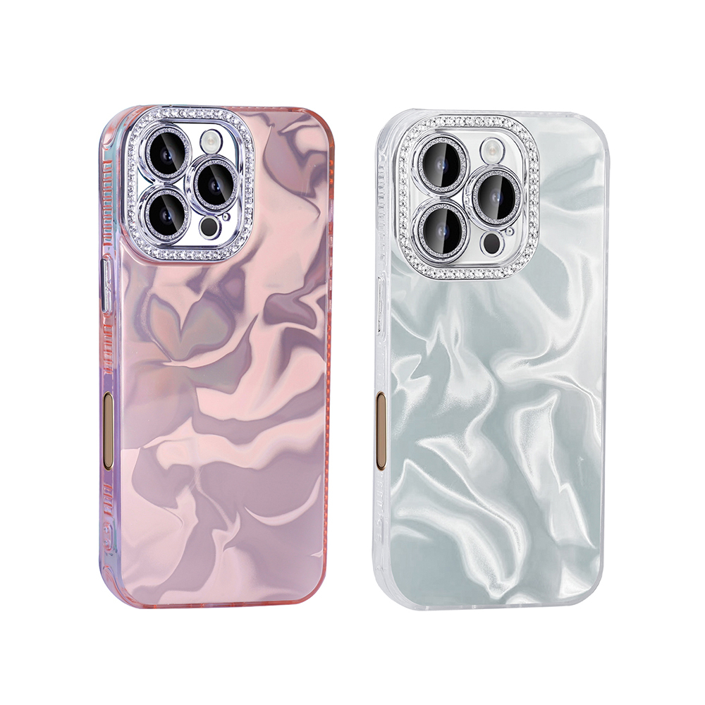 Apple iPhone 16 Pro Uyumlu Kılıf Airbagli Parlak Taş Detay Tasarımlı Zore Esila Kapak - 5