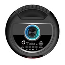 Zore GD-2402 Dijital LED Göstergeli FM Radyolu Mikrofonlu RGB TWS Çift 4 inç Stereo Bass Kablosuz Karaoke Hoparlör - 5