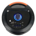 Zore GD-2402 Dijital LED Göstergeli FM Radyolu Mikrofonlu RGB TWS Çift 4 inç Stereo Bass Kablosuz Karaoke Hoparlör - 7