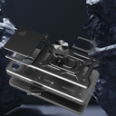 Samsung Galaxy S25 Uyumlu Ultra Kılıf Magsafe Şarj Özellikli Şeffaf Sert PC Zore Embos Kapak - 9