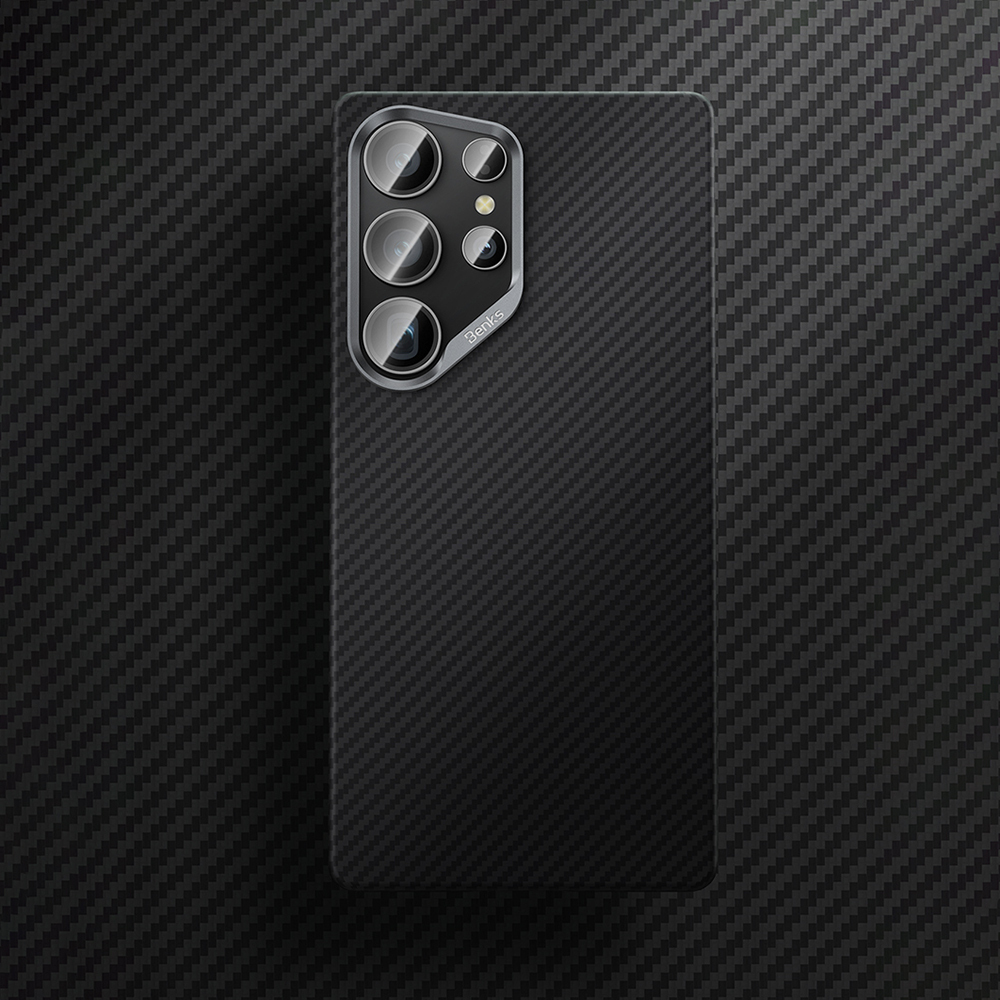 Samsung Galaxy S25 Uyumlu Ultra Kılıf Benks Magsafe Şarj Özellikli Magnetik ArmorAir 600D Kevlar Fiber Kapak - 8