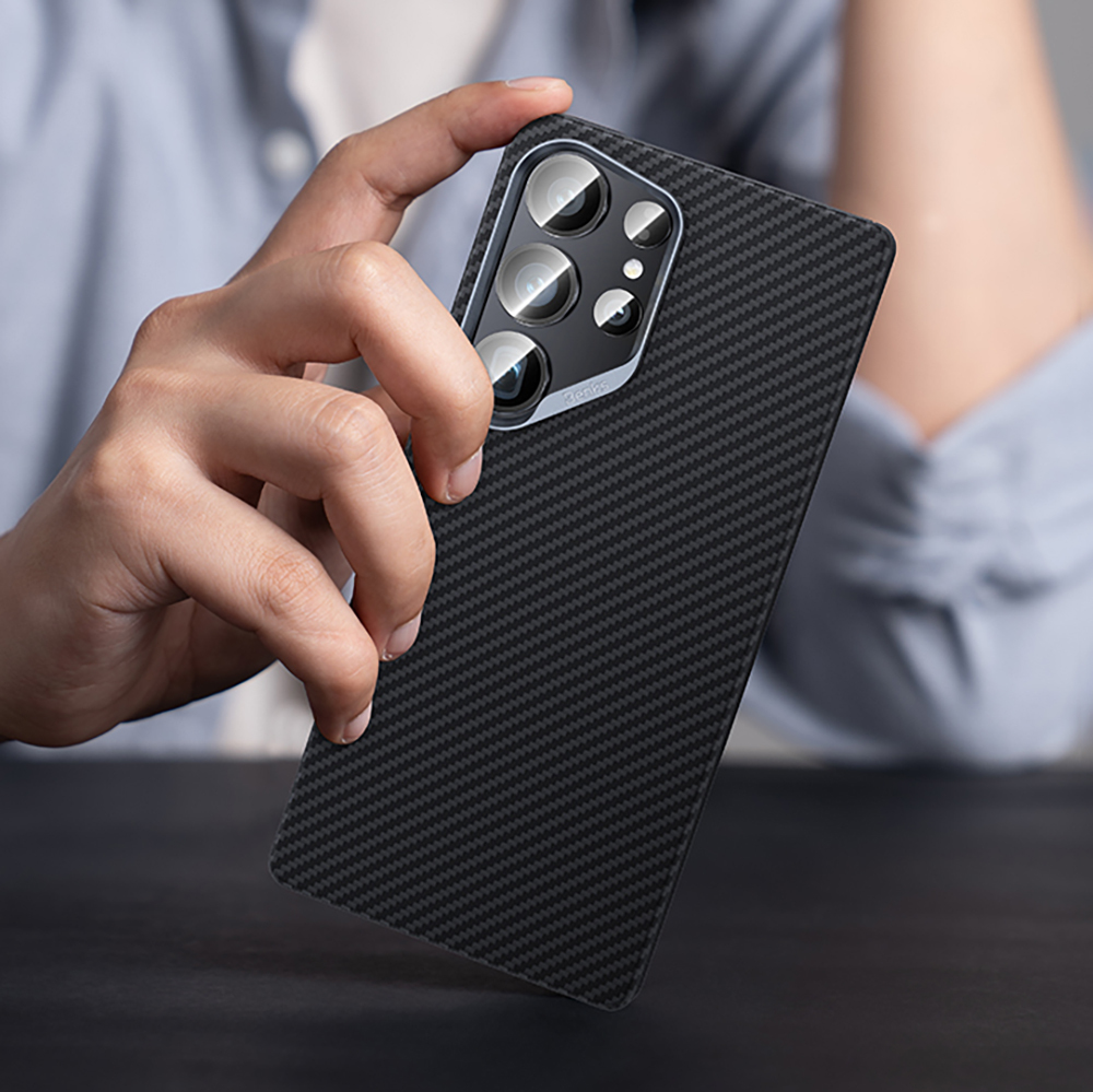 Samsung Galaxy S25 Uyumlu Ultra Kılıf Benks Magsafe Şarj Özellikli Magnetik ArmorAir 600D Kevlar Fiber Kapak - 11