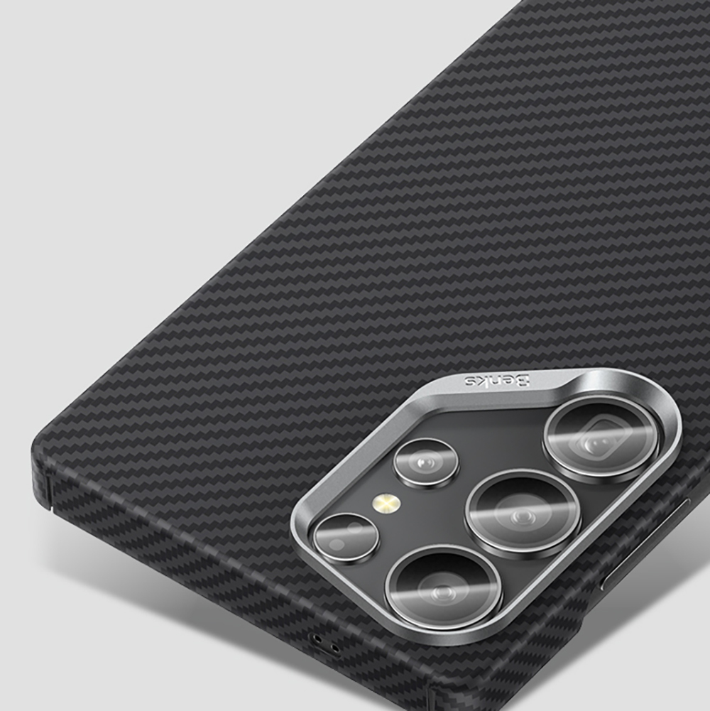 Samsung Galaxy S25 Uyumlu Ultra Kılıf Benks Magsafe Şarj Özellikli Magnetik ArmorAir 600D Kevlar Fiber Kapak - 12