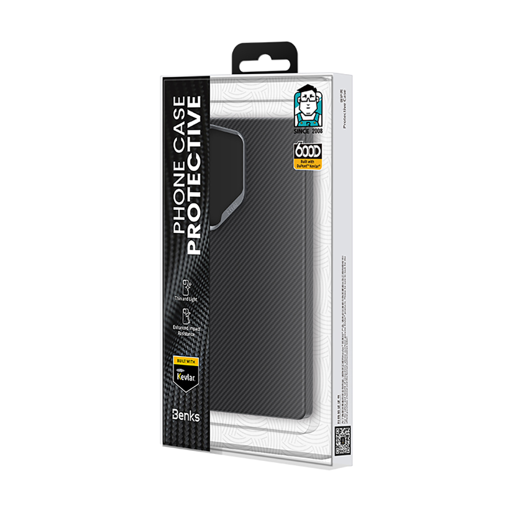 Samsung Galaxy S25 Uyumlu Ultra Kılıf Benks Magsafe Şarj Özellikli Magnetik ArmorAir 600D Kevlar Fiber Kapak - 13