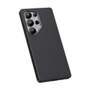 Samsung Galaxy S25 Uyumlu Ultra Kılıf Karbon Fiber Magsafe Şarj Özellikli Benks Hybrid ArmorPro 600D Kevlar Kapak - 3