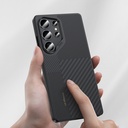 Samsung Galaxy S25 Uyumlu Ultra Kılıf Magsafe Şarj Özellikli Karbon Fiber Benks Montage Hybrid ArmorPro Kevlar Kapak - 10