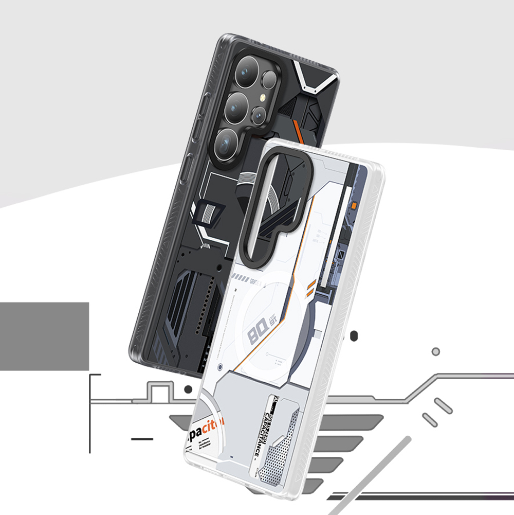 Samsung Galaxy S25 Uyumlu Ultra Kılıf Magsafe Şarj Özellikli Benks Dynamic Mecha Serisi Kapak - 6