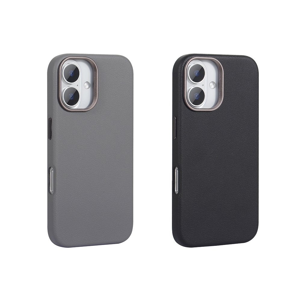 Apple iPhone 16 Uyumlu Kılıf Magsafe Şarj Özellikli PU Deri Zore Adora Kapak - 5