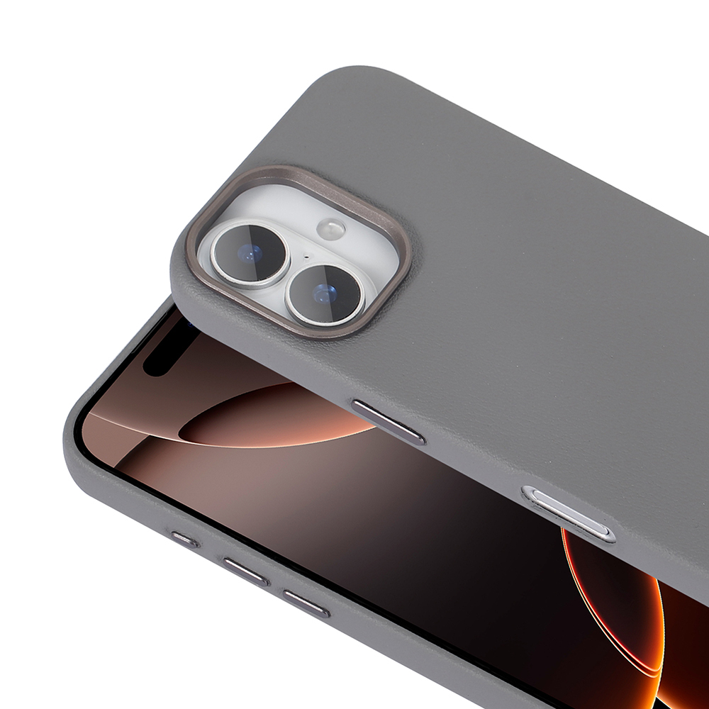 Apple iPhone 16 Plus Uyumlu Kılıf Magsafe Şarj Özellikli PU Deri Zore Adora Kapak - 5